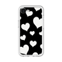 スリムプロテクションプレミアムケース［ Dot Hearts - Black ］