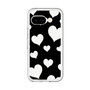 スリムプロテクションプレミアムケース［ Dot Hearts - Black ］
