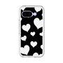 スリムプロテクションプレミアムケース［ Dot Hearts - Black ］