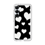 スリムプロテクションプレミアムケース［ Dot Hearts - Black ］