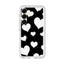 スリムプロテクションプレミアムケース［ Dot Hearts - Black ］