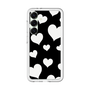 スリムプロテクションプレミアムケース［ Dot Hearts - Black ］