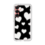 スリムプロテクションプレミアムケース［ Dot Hearts - Black ］