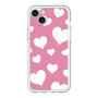 スリムプロテクションプレミアムケース［ Dot Hearts - Pink ］