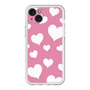 スリムプロテクションプレミアムケース［ Dot Hearts - Pink ］