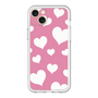 スリムプロテクションプレミアムケース［ Dot Hearts - Pink ］