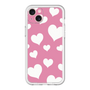 スリムプロテクションプレミアムケース［ Dot Hearts - Pink ］