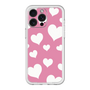 スリムプロテクションプレミアムケース［ Dot Hearts - Pink ］