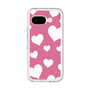 スリムプロテクションプレミアムケース［ Dot Hearts - Pink ］