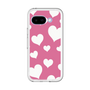 スリムプロテクションプレミアムケース［ Dot Hearts - Pink ］