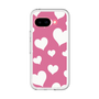 スリムプロテクションプレミアムケース［ Dot Hearts - Pink ］