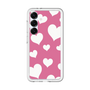 スリムプロテクションプレミアムケース［ Dot Hearts - Pink ］