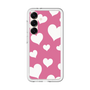 スリムプロテクションプレミアムケース［ Dot Hearts - Pink ］