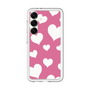 スリムプロテクションプレミアムケース［ Dot Hearts - Pink ］