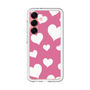 スリムプロテクションプレミアムケース［ Dot Hearts - Pink ］
