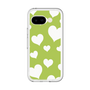スリムプロテクションプレミアムケース［ Dot Hearts - Green ］