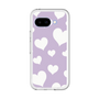 スリムプロテクションプレミアムケース［ Dot Hearts - Purple ］