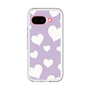 スリムプロテクションプレミアムケース［ Dot Hearts - Purple ］