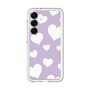スリムプロテクションプレミアムケース［ Dot Hearts - Purple ］