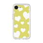 スリムプロテクションプレミアムケース［ Dot Hearts - Yellow ］