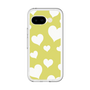 スリムプロテクションプレミアムケース［ Dot Hearts - Yellow ］