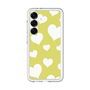 スリムプロテクションプレミアムケース［ Dot Hearts - Yellow ］