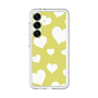スリムプロテクションプレミアムケース［ Dot Hearts - Yellow ］
