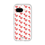 スリムプロテクションプレミアムケース［ Stripe Hearts - Red ］