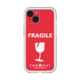 スリムプロテクションプレミアムケース［ FRAGILE - Red ］