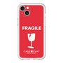 スリムプロテクションプレミアムケース［ FRAGILE - Red ］