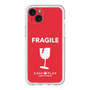 スリムプロテクションプレミアムケース［ FRAGILE - Red ］