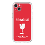 スリムプロテクションプレミアムケース［ FRAGILE - Red ］