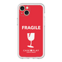 スリムプロテクションプレミアムケース［ FRAGILE - Red ］