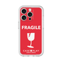 スリムプロテクションプレミアムケース［ FRAGILE - Red ］