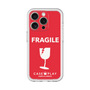 スリムプロテクションプレミアムケース［ FRAGILE - Red ］