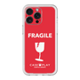 スリムプロテクションプレミアムケース［ FRAGILE - Red ］