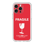 スリムプロテクションプレミアムケース［ FRAGILE - Red ］