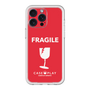 スリムプロテクションプレミアムケース［ FRAGILE - Red ］