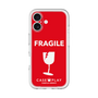 スリムプロテクションプレミアムケース［ FRAGILE - Red ］