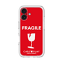 スリムプロテクションプレミアムケース［ FRAGILE - Red ］