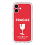 スリムプロテクションプレミアムケース［ FRAGILE - Red ］