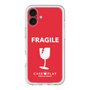 スリムプロテクションプレミアムケース［ FRAGILE - Red ］