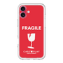 スリムプロテクションプレミアムケース［ FRAGILE - Red ］