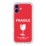 スリムプロテクションプレミアムケース［ FRAGILE - Red ］