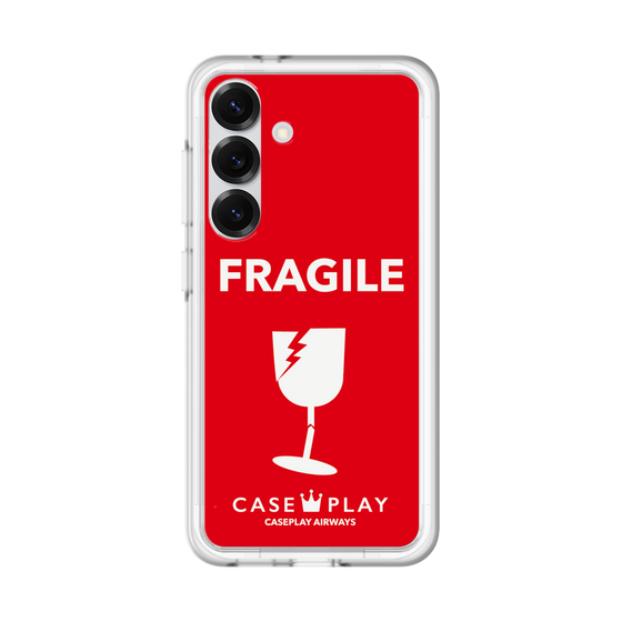 スリムプロテクションプレミアムケース［ FRAGILE - Red ］