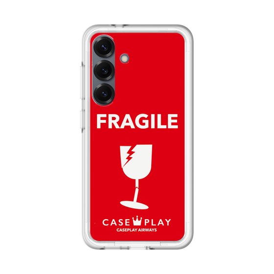 スリムプロテクションプレミアムケース［ FRAGILE - Red ］