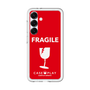 スリムプロテクションプレミアムケース［ FRAGILE - Red ］
