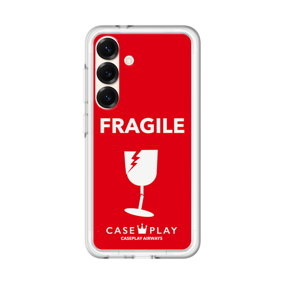 スリムプロテクションプレミアムケース［ FRAGILE - Red ］