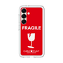 スリムプロテクションプレミアムケース［ FRAGILE - Red ］