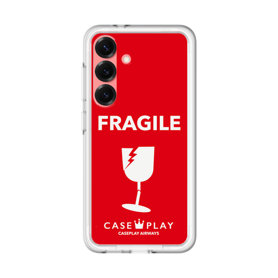 スリムプロテクションプレミアムケース［ FRAGILE - Red ］